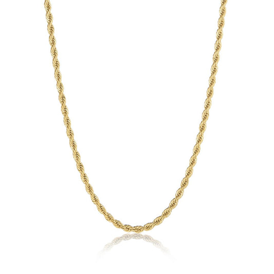 Rope Necklace Gold - VIRAGE London