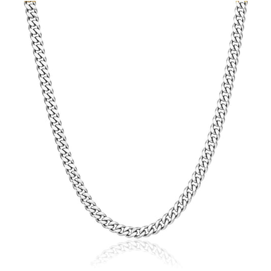 Cuban Chain Silver 5mm - VIRAGE London, 10010001020518
