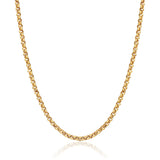Belcher Chain Gold 3mm - VIRAGE London, 10100001010318