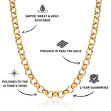 Belcher Chain Gold 12mm - USP's - VIRAGE London, 10100001011218