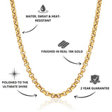 Belcher Chain Gold 5mm - USP's - VIRAGE London, 10100001010518