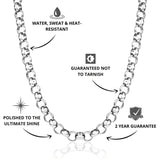 Belcher Chain Silver 12mm - USP's - VIRAGE London, 10100001021218