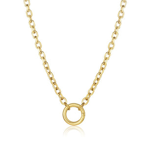 Gold Cable Chain Necklace - VIRAGE London