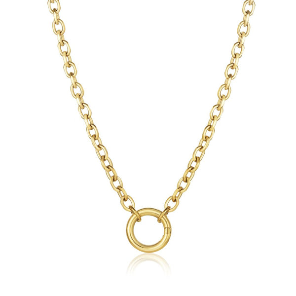 Gold Cable Chain Necklace - VIRAGE London