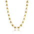 Chunky Knot Link Chain Necklace Gold - VIRAGE London