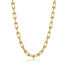 Chunky U Link Chain Necklace Gold - VIRAGE London