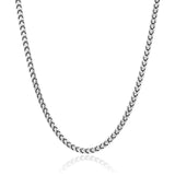 Franco Chain Silver 3mm - VIRAGE London, 10090001020318