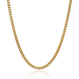 Franco Chain Gold 3mm - VIRAGE London, 10090001010318