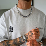 Silver Cuban Chain 14mm - VIRAGE London, 10010001021418