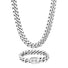 Silver Cuban Set Silver 14mm - VIRAGE London, 70010001021425