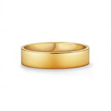 Gold Flat Band Ring - VIRAGE London, 5061034732201
