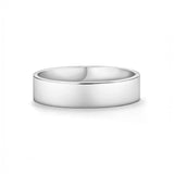 Silver Flat Band Ring - VIRAGE London, 5061034732232
