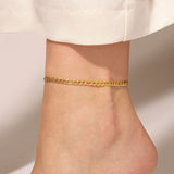 Figaro Anklet Gold - VIRAGE London