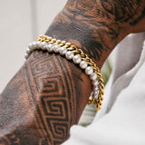 Gold Pearl x Cuban Set - VIRAGE London