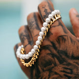 Gold Pearl x Cuban Set - VIRAGE London