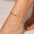 Snake Anklet Gold - VIRAGE London