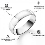 Silver Round Band Ring - USPs - VIRAGE London, 5061034732294