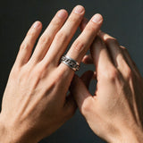 Silver Cuban Ring - VIRAGE London, 5061034731563