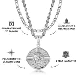 Silver Jesus x Figaro Set USPs - VIRAGE London, 1900