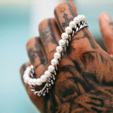 Silver Pearl x Cuban Set - VIRAGE London
