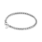 Silver Wheat Bracelet 5mm - VIRAGE London, 40330001020507