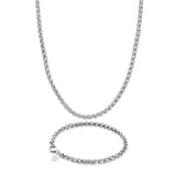 Silver Wheat Set 5mm - VIRAGE London, 70330001020525