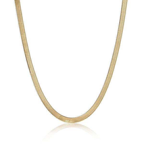 Snake Necklace Gold - VIRAGE London