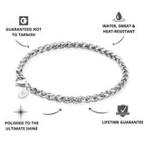 Silver Wheat Bracelet 5mm - USPs - VIRAGE London, 40330001020507