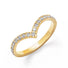 Wishbone Eternity Ring Gold - VIRAGE London