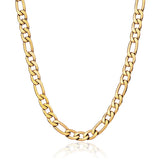 Figaro Chain Gold 8mm - VIRAGE London, 10040001010818