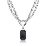 Silver Onyx x Cuban Set - VIRAGE London