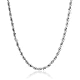 Rope Chain Silver 3mm - VIRAGE London, 10030001020318