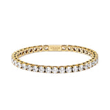 Tennis Bracelet Gold 5mm - VIRAGE London, 10060002010507
