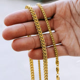 Franco Chain Gold 5mm & 3mm - VIRAGE London, 10090001010518