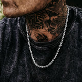 Rope Chain Silver 5mm - VIRAGE London, 10030001020518