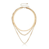 Snake Figaro & Box Layered Set Gold - VIRAGE London